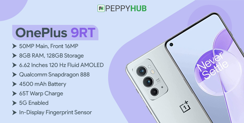OnePlus 9RT Launch date in India.