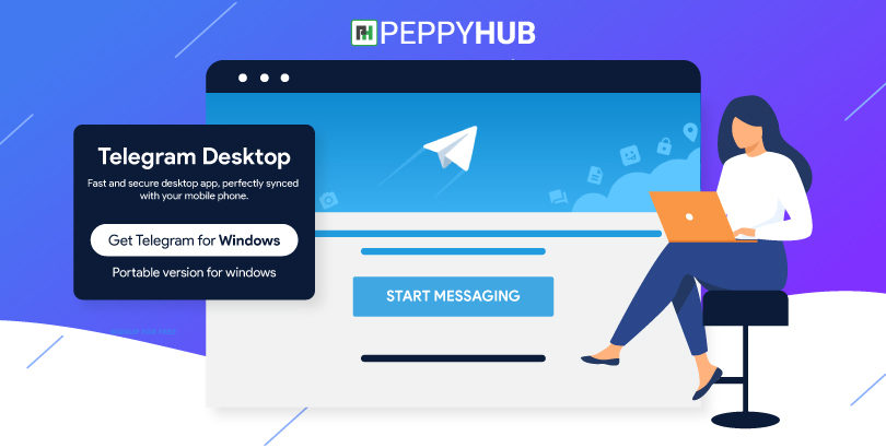 Simple steps to use telegram on a pc.