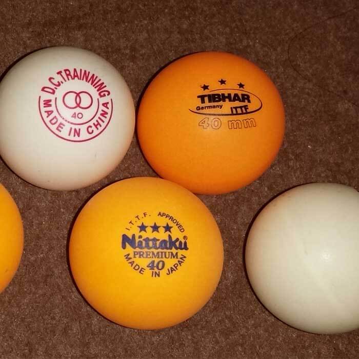 The Importance of Personalised Table Tennis Balls for Professionals