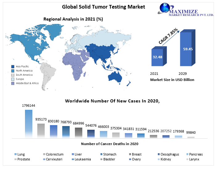 Solid Tumor Testing Market Future Investment, Trends, Segmentation, Regional Outlook, Future Plans and Forecast to 2029