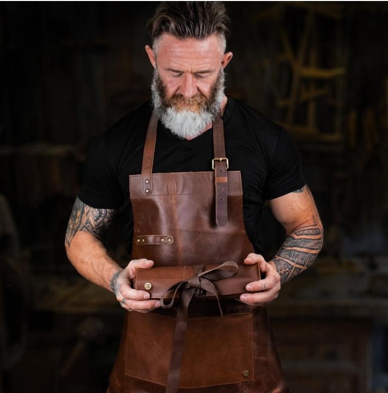 Blacksmith Leather Apron - Large Selection Of Leather Aprons