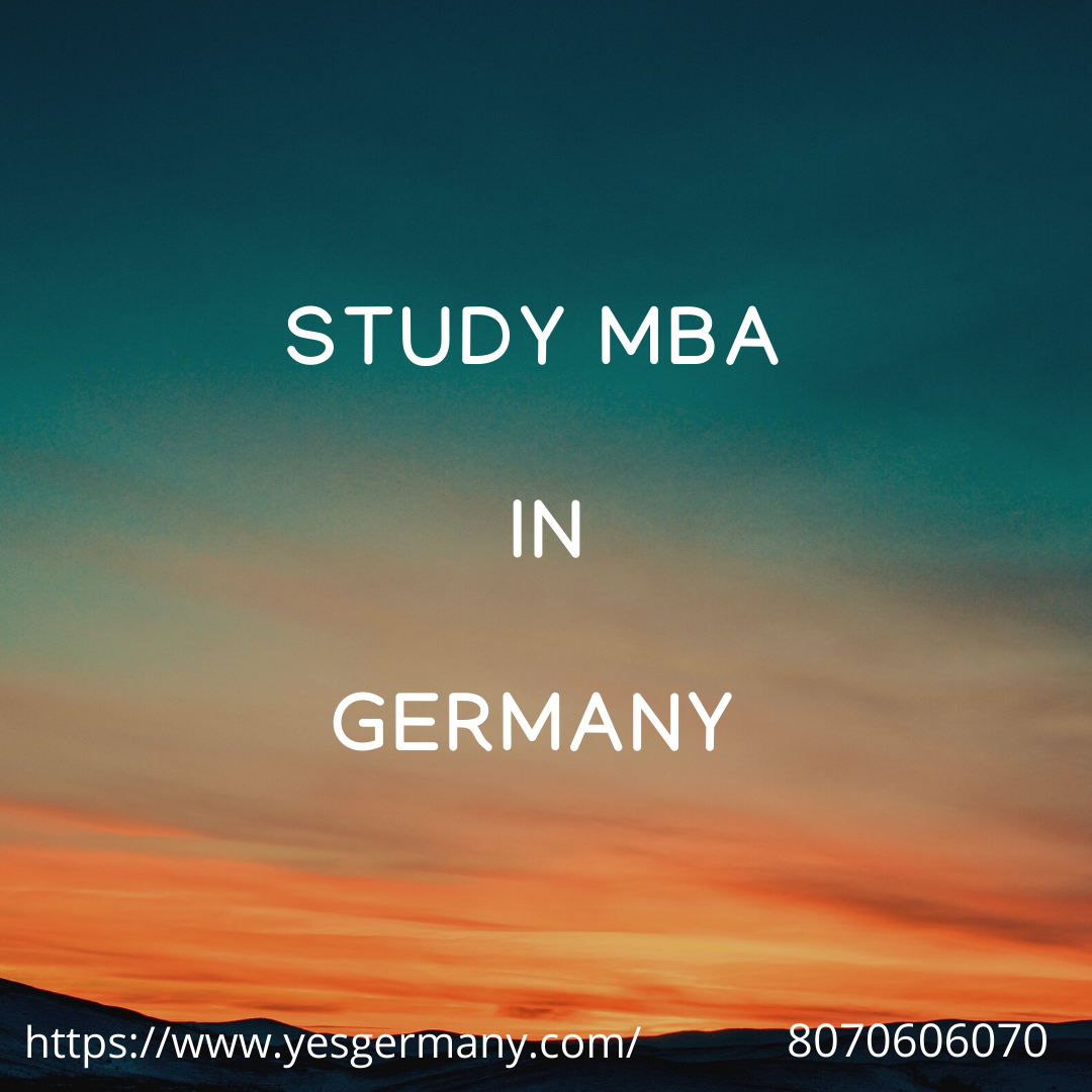 Study MBA in Germany | Study in Germany - 8070606070