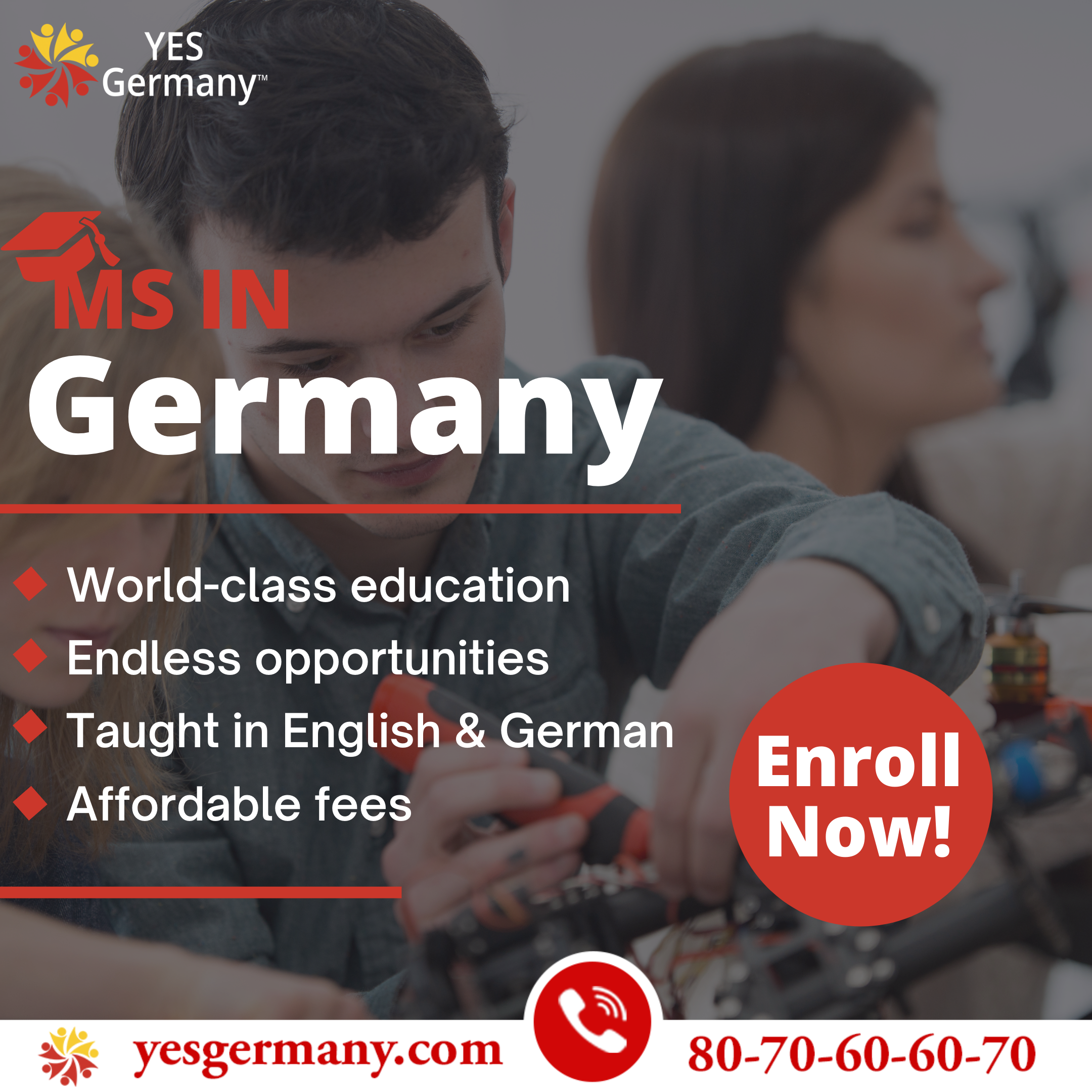 Study MBA in Germany in Top Universities I YES Germany - 8070606070