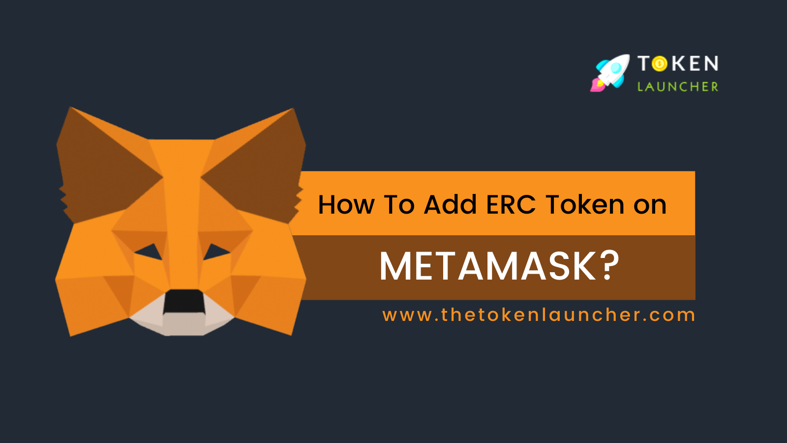How to add ERC Token on MetaMask?