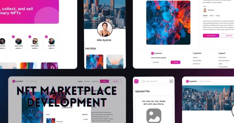 Create Digital Platform By Using effective NFT Marketplace Development Services