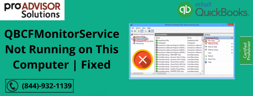 qbcfmonitorservice not running on this computer | Complete Causes and Solutions