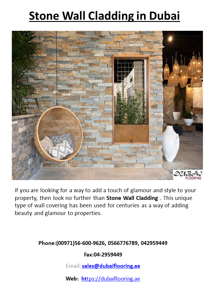 Stone Wall Cladding in Dubai