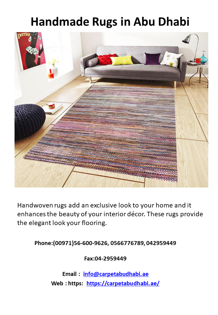 Handmade Rugs in Abu Dhabi