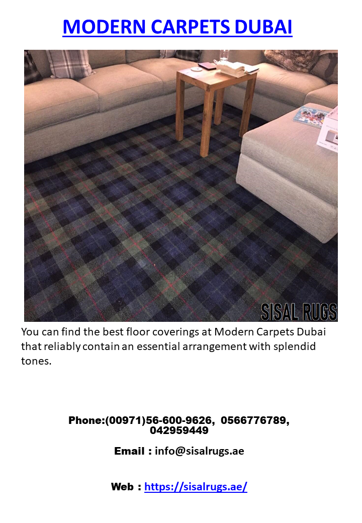 MODERN CARPETS DUBAI