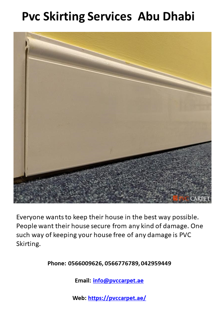 Pvc Skirting Services  Dubai