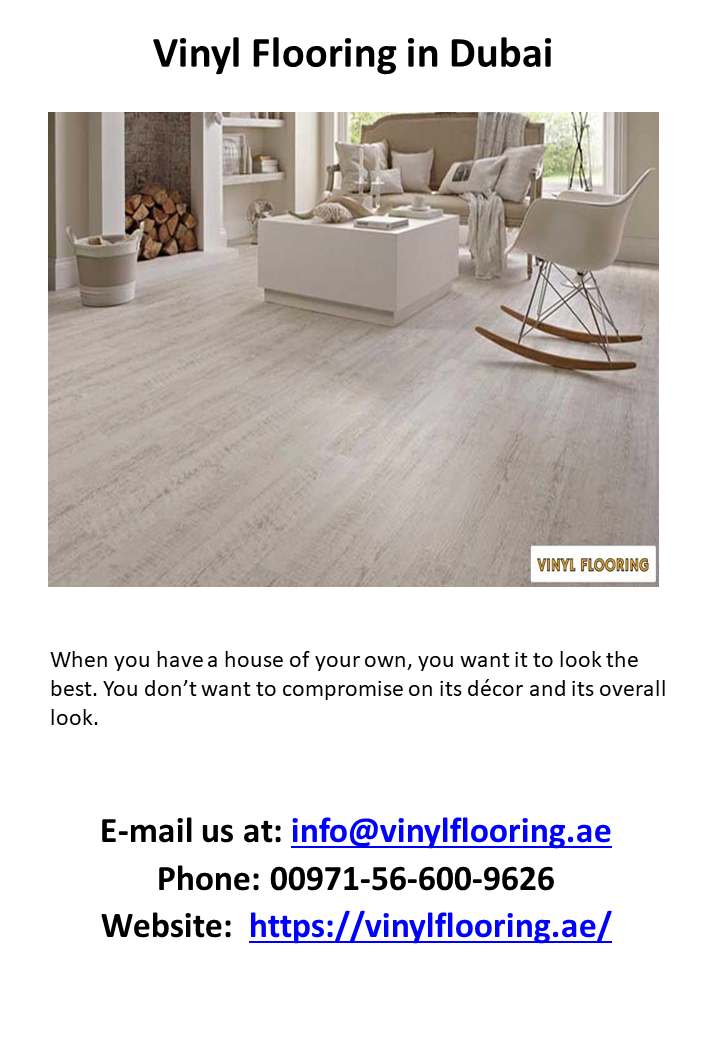 Vinyl Flooring in Dubai
