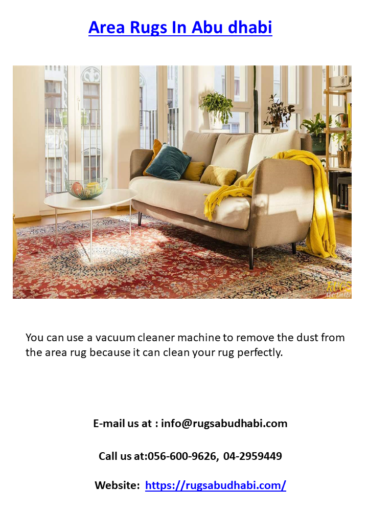 Area Rugs In Abu dhabi