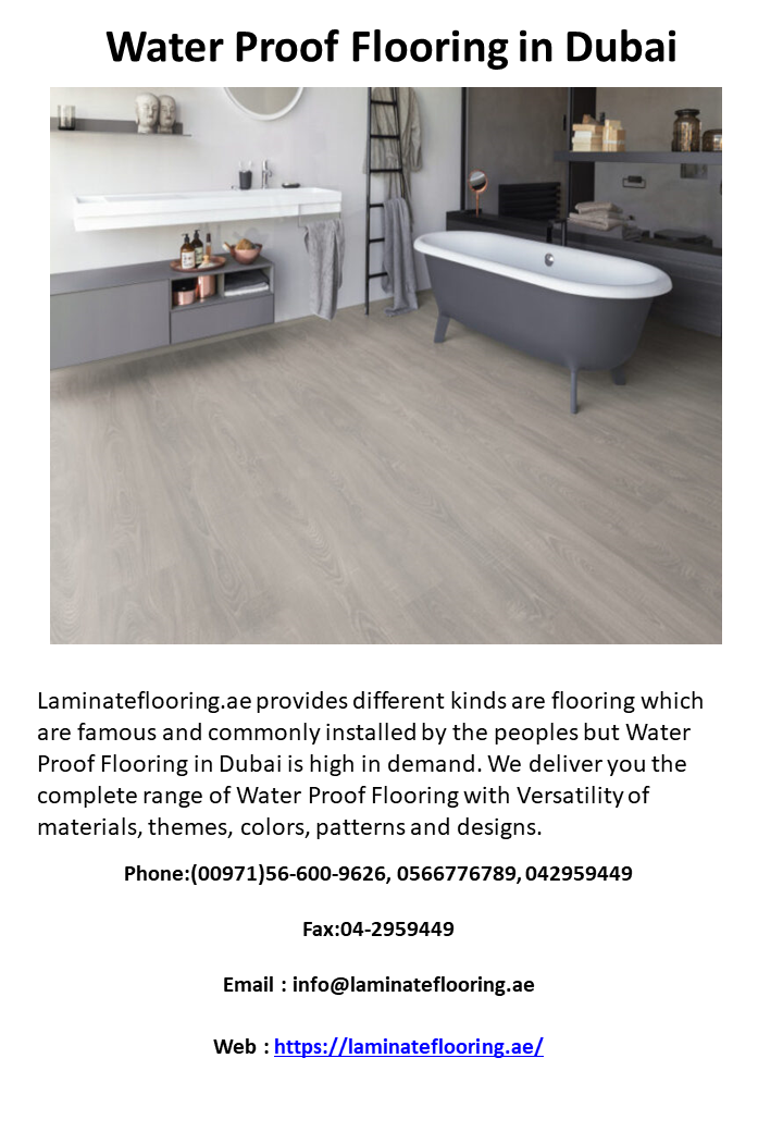 Water Proof Flooring in Dubai