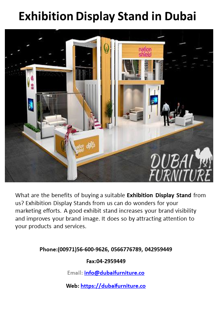 Exhibition Display Stand in Dubai