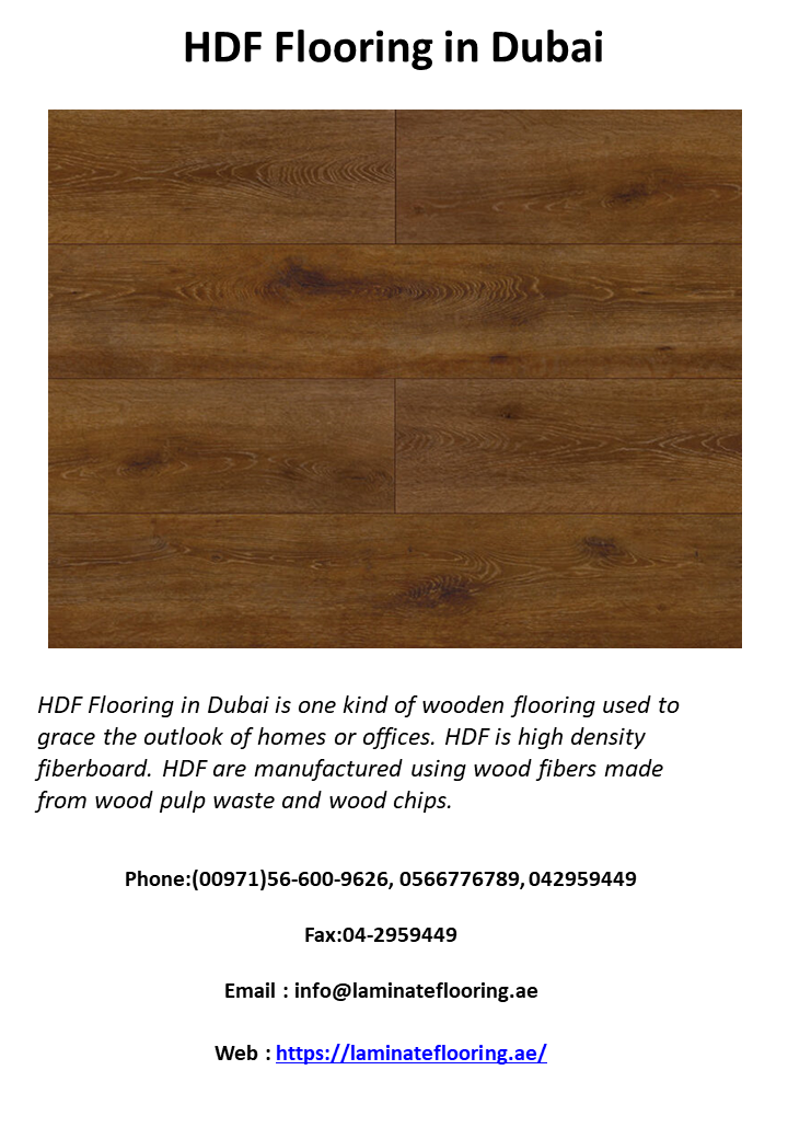 HDF Flooring in Dubai