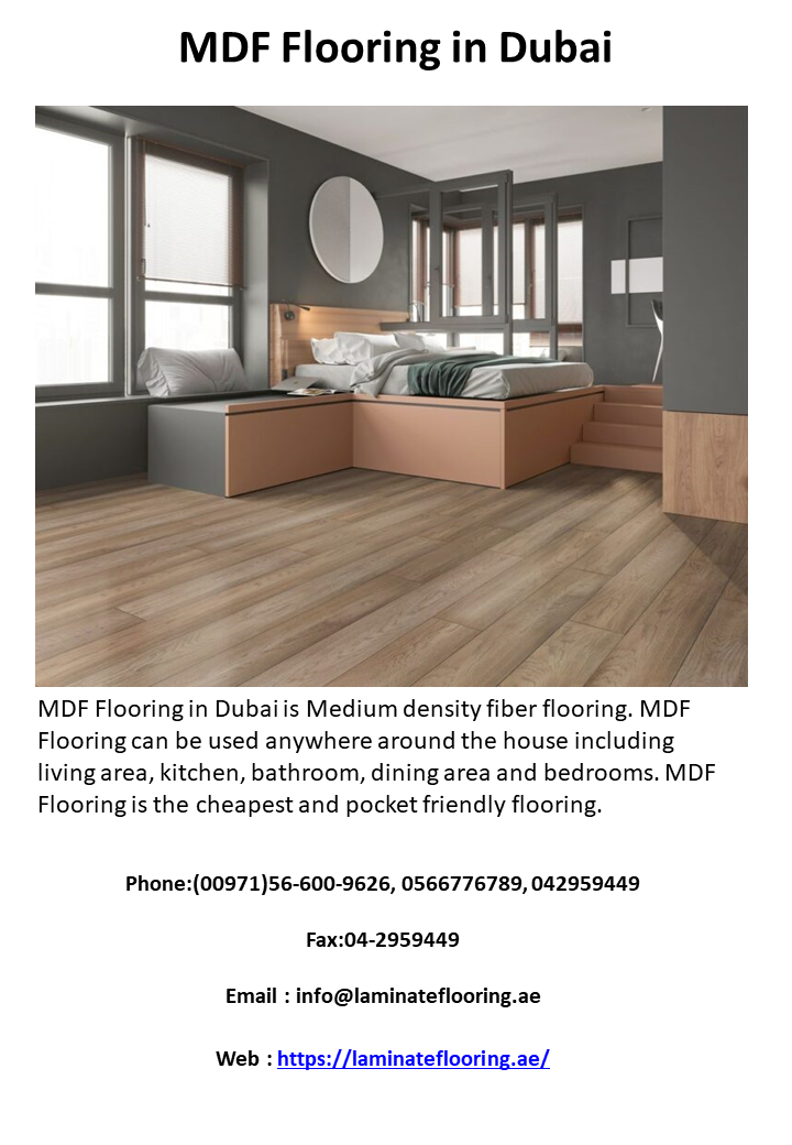 MDF Flooring in Dubai