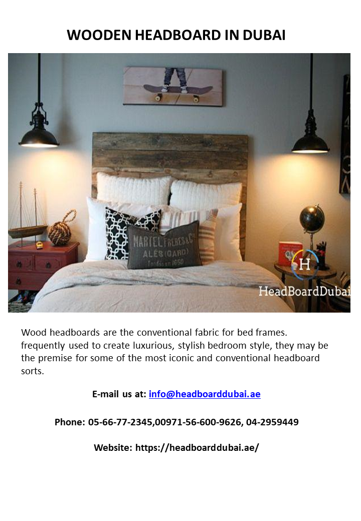 WOODEN HEADBOARD IN DUBAI