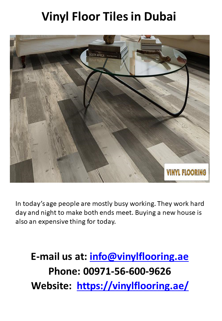Vinyl Floor Tiles in Dubai