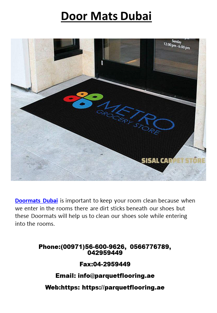 Door Mats Dubai