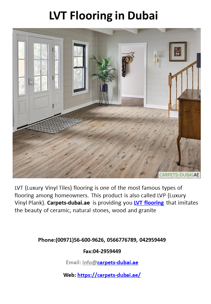 LVT Flooring in Dubai