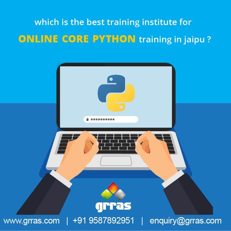 Which is the best training institute for online core python training in Jaipur?