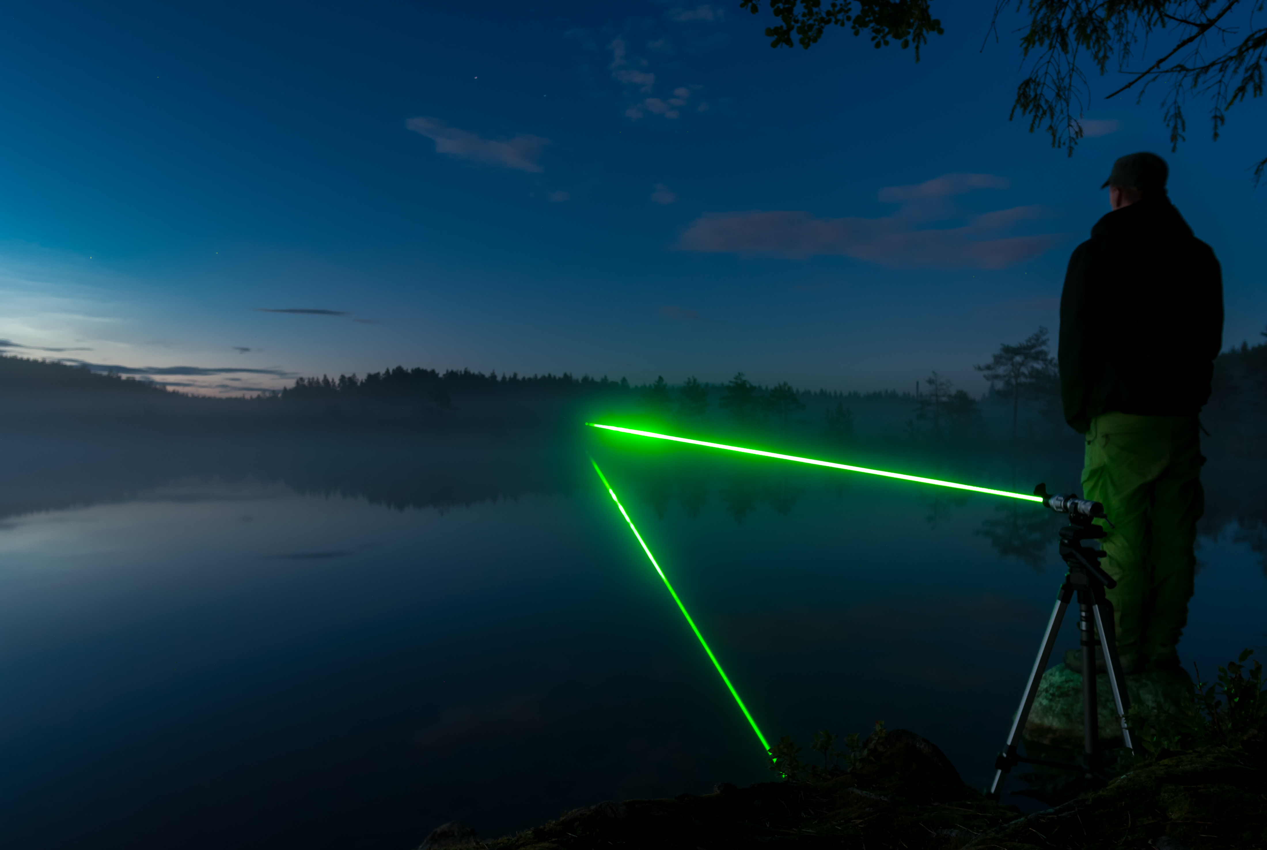 Laser lenses are very sensitive to