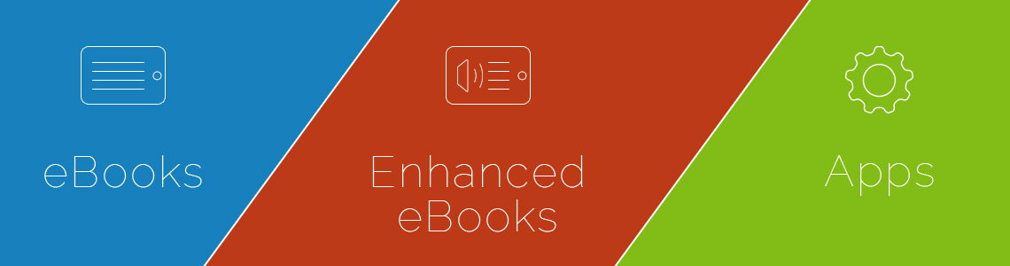 Major Difference Between eBooks, Enhanced eBooks and Apps