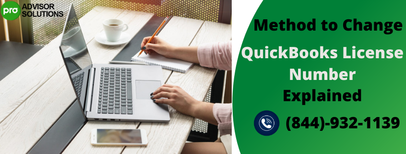 In Which Scenario I Need To Change QuickBooks License Number