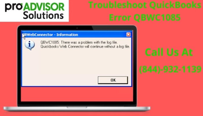 How To eliminate QuickBooks Error QBWC1085