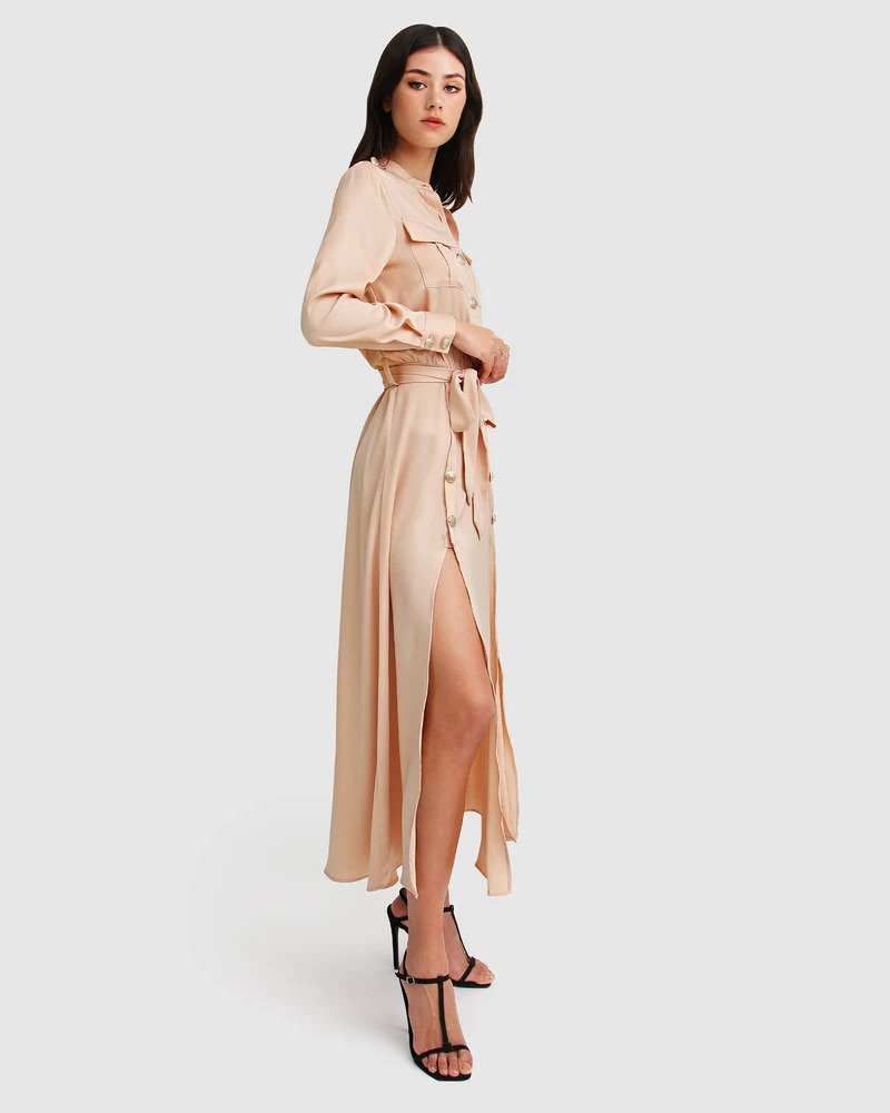 Navy Midi Dress