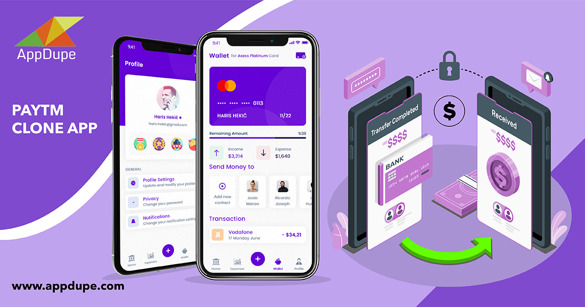 Start Developing Online Digital Wallet App Like Paytm