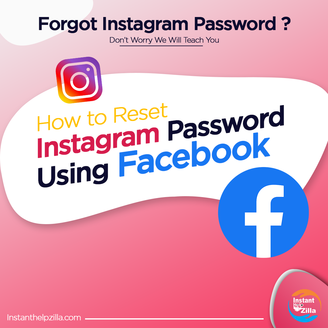 How To Reset Instagram Password Using Facebook