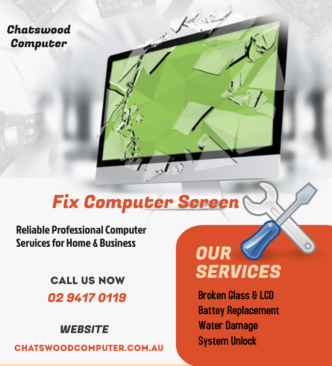 Fix Computer Screen - Chatswood Computer
