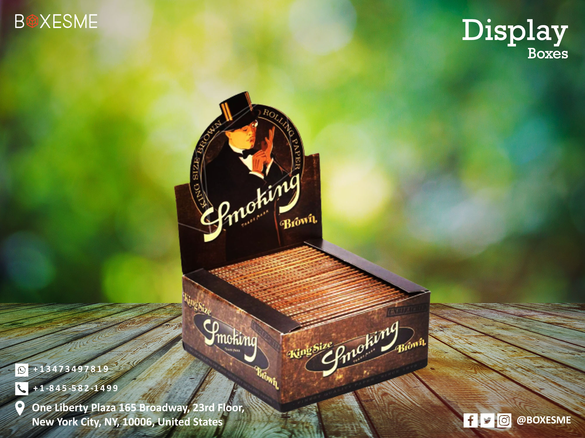 BoxesMe Offered Cardboard display boxes with the best material and amazing structure