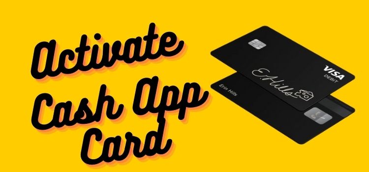 How to activate a cash card?