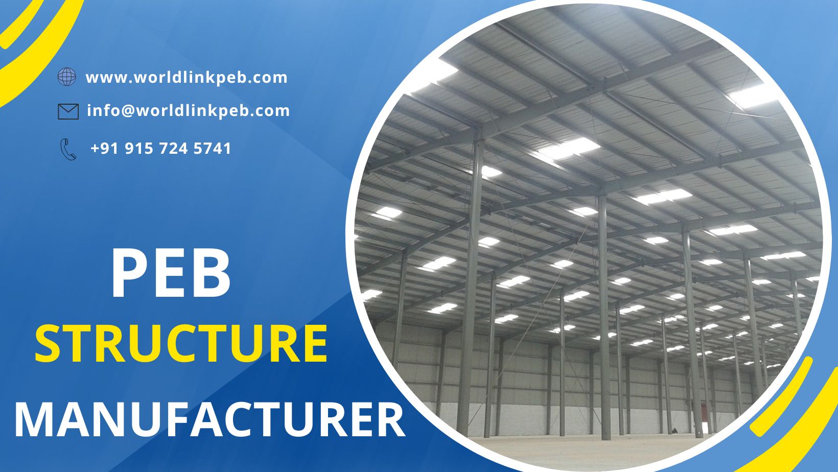 Top prefabricated structures manufacturer in Becharaji | Worldlink PEB