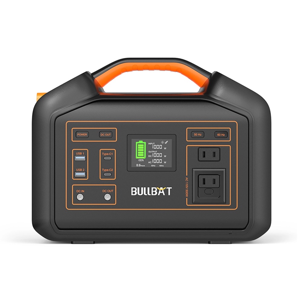 Portable power station for camping