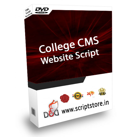College Content Management Script | READY MADE SCRIPTS