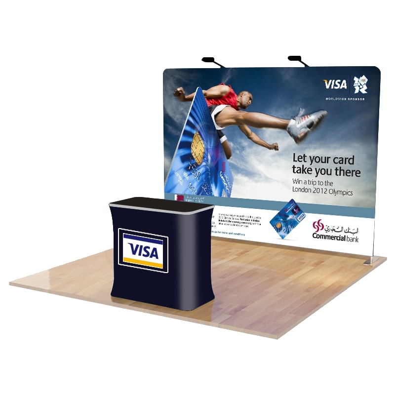 Attract Potential Customers With Popup Display Booth | Display Solution 