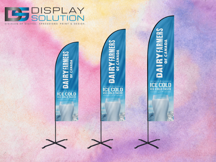 Order Now And Get FREE Shipping On Banner Flags | Display Solution