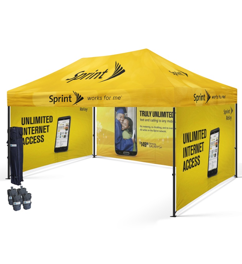 Buy Now! Custom Canopy & Pop Up Tents | Display Solution