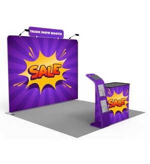 Use Our Exhibit Booth Essentials For Trade Shows & Expo Events | Display Solution