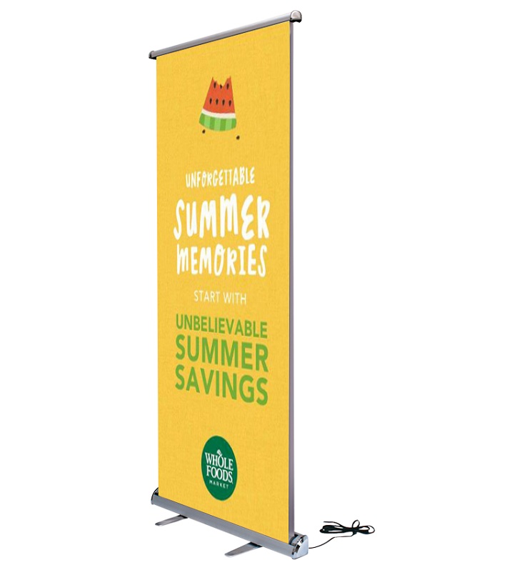 Trade Show Banner: Retractable Pull Up Banner stands in canada