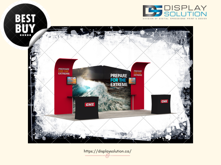 Qualitative Custom Tradeshow Displays in All Sizes For Trade Show And Event At Display Solution