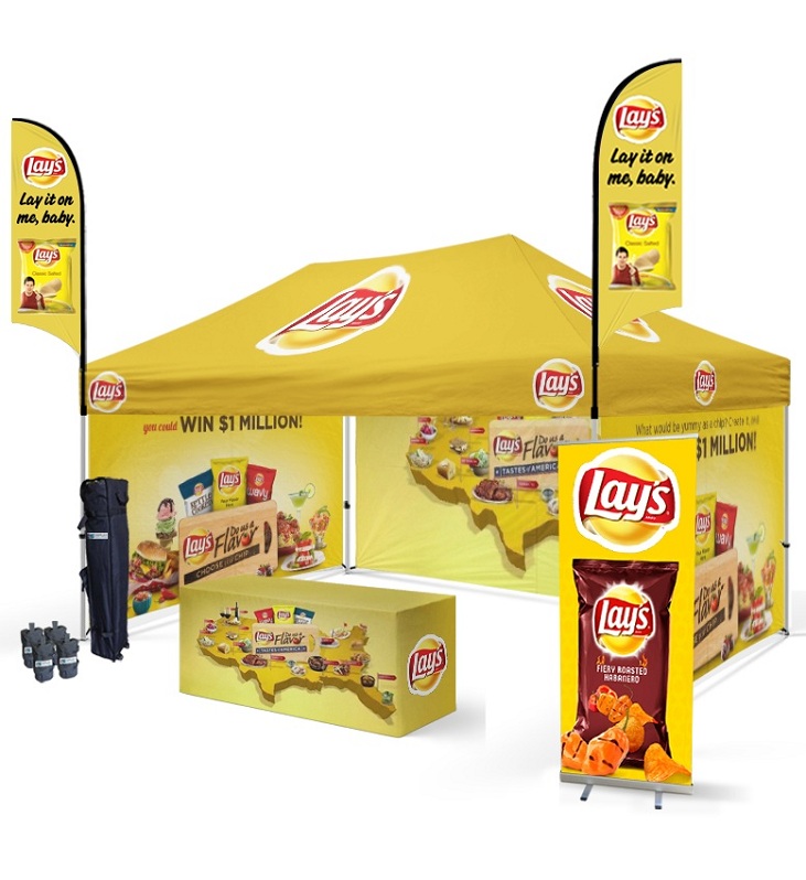 Custom canopy Canada for sale | 10x15 printed tents