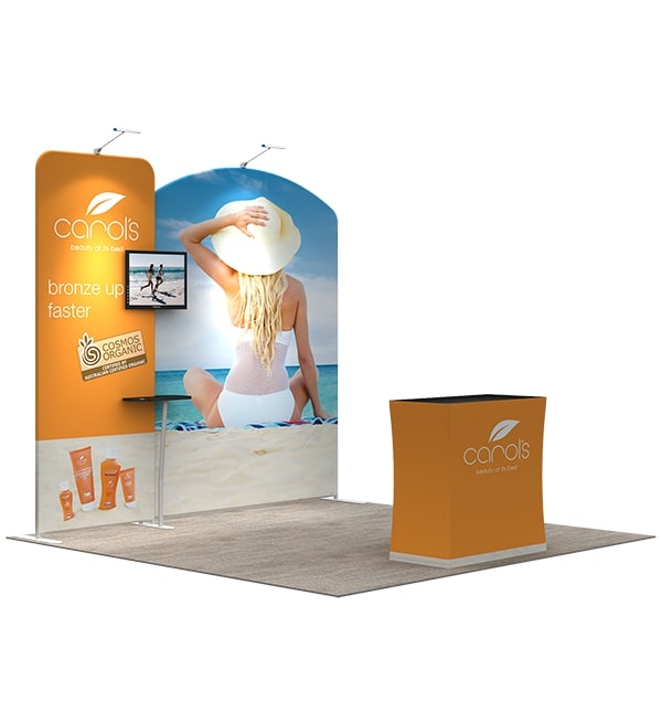 Get Noticed at Trade Shows With A Display Solution Tradeshow Booths Design 