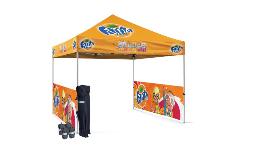 Improve Your Product Visibility With Printed Tent | Display Solution 