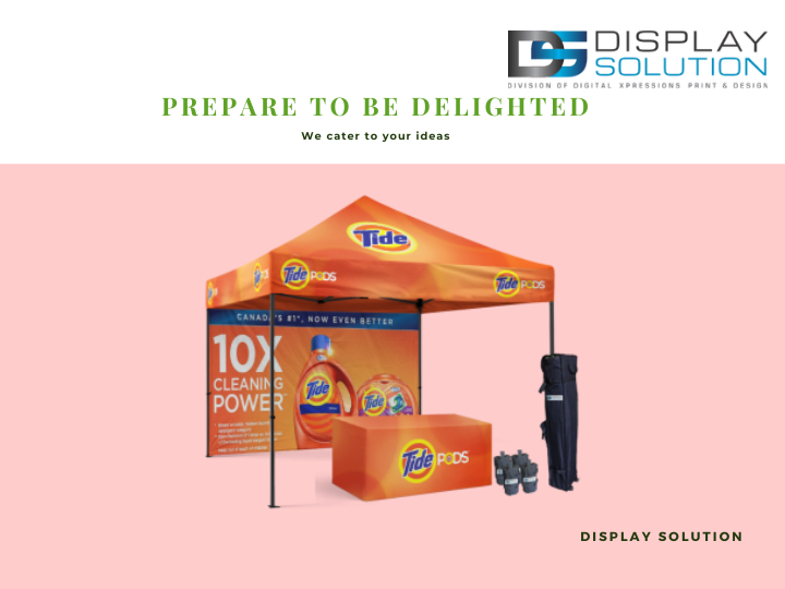  Custom Tents For Outdoor Indoor Events At Display Solution | Toronto