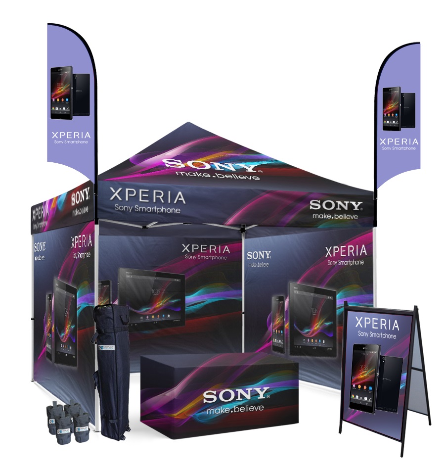 Custom Canopy Tents & Pop Up Tents | Display Solution