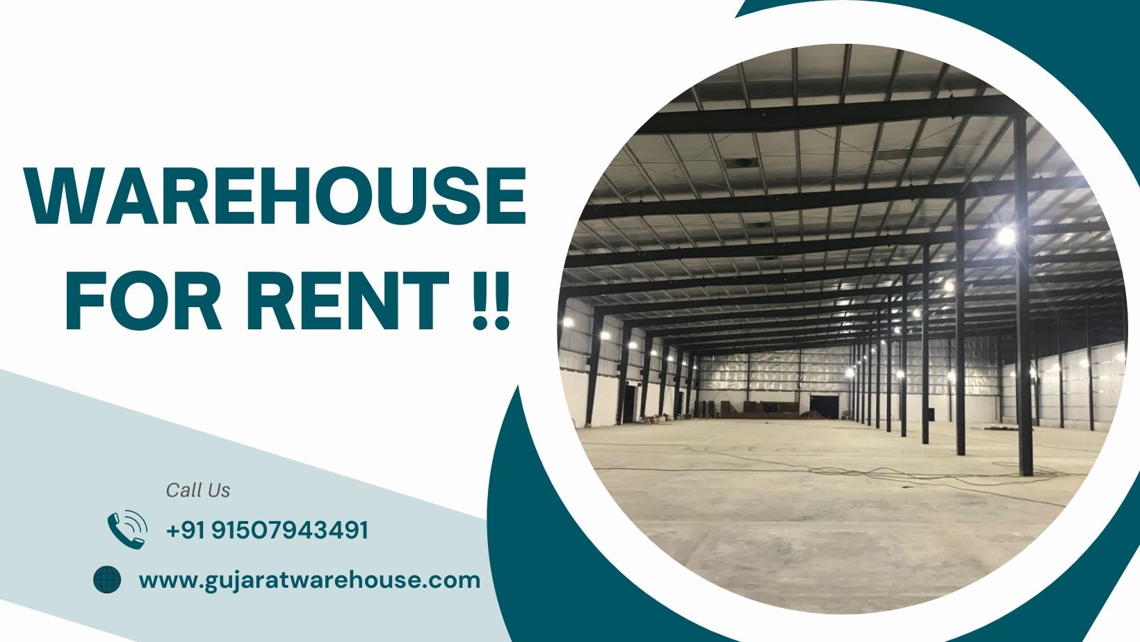 Get any Godown for rent in Adalaj | Gujarat Warehouse